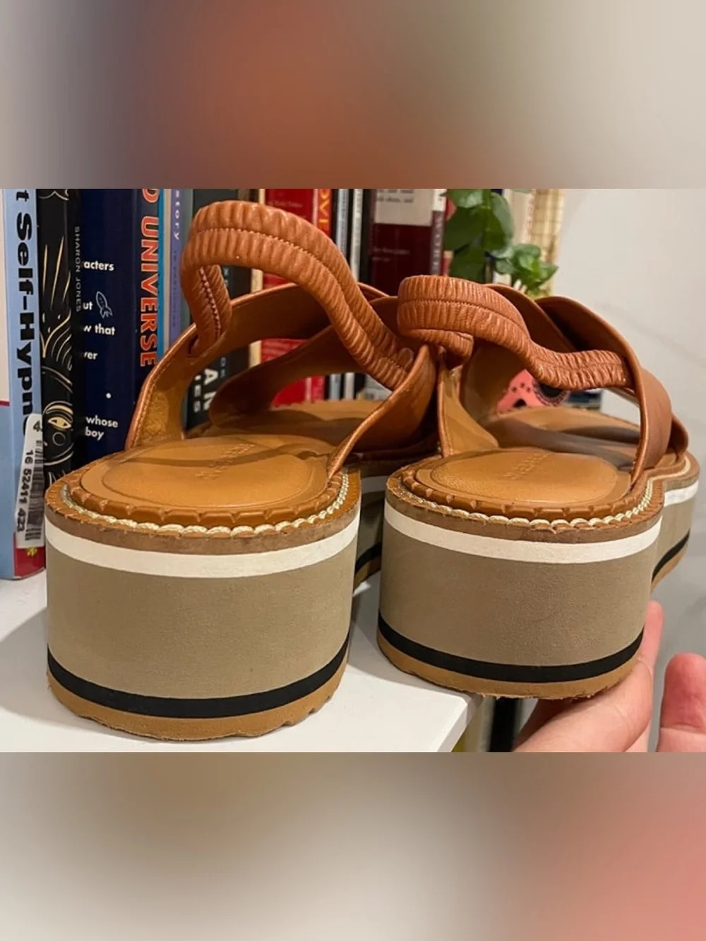 Clergerie Freedom Platform Nappa Sandals, FR39